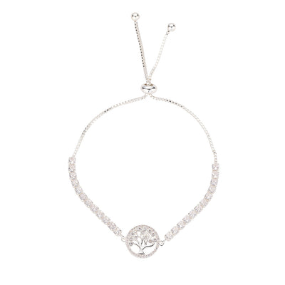 Silver Tree of Life Bracelet