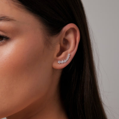 Sabrina Climber Earrings