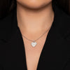 Gia Silver Heart Pendant