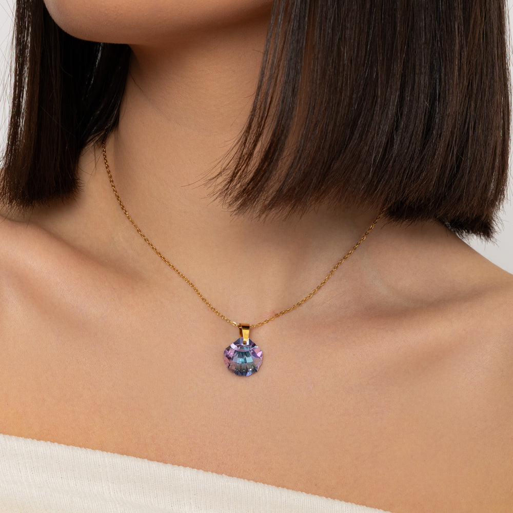 Amethyst Rainbow Necklace