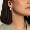 Sasha White Opal Earrings