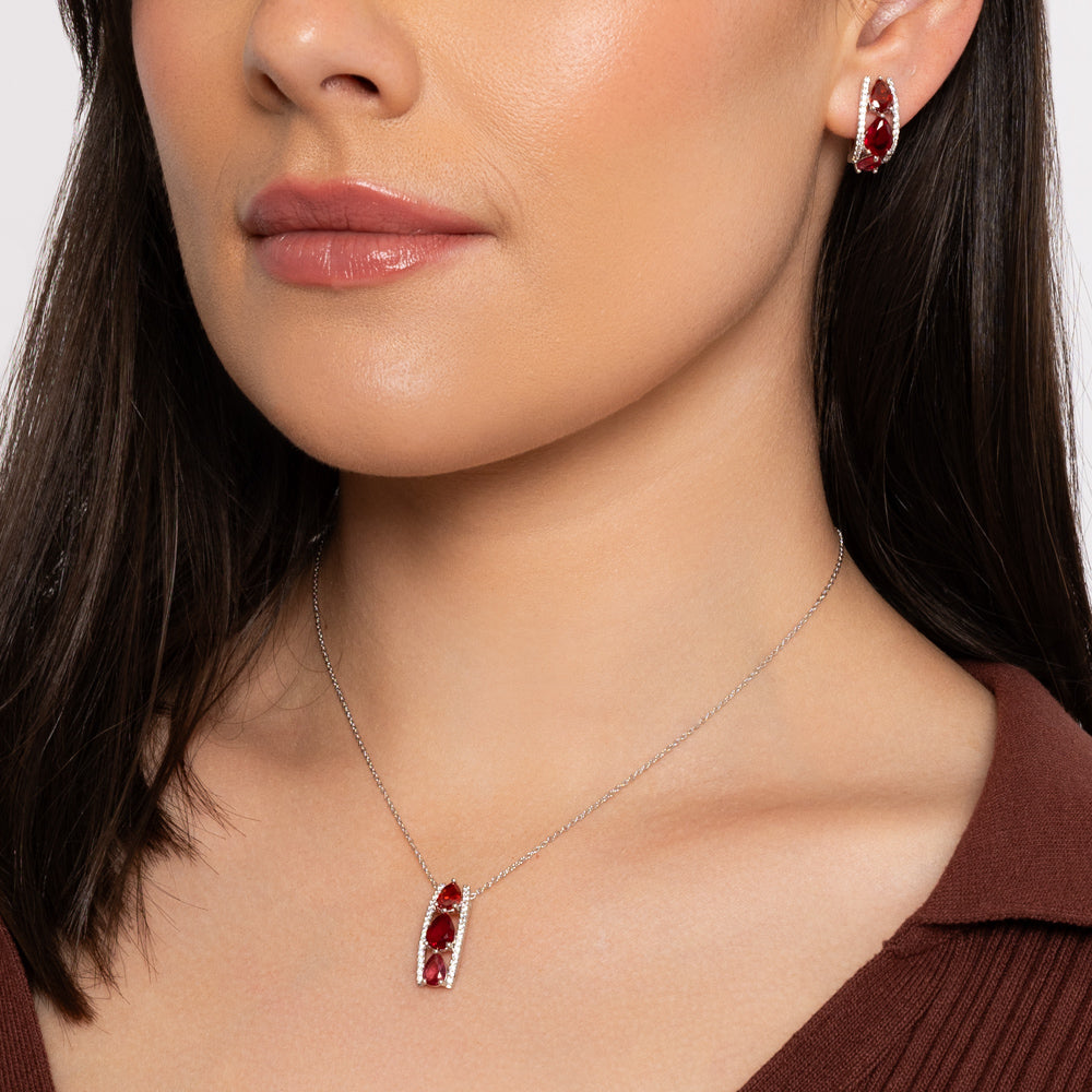 Ailani Ruby Earrings