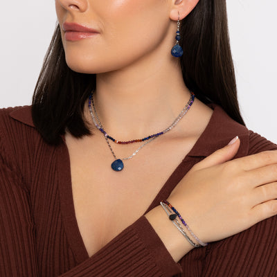 Lapis & Mixed Stone Necklace