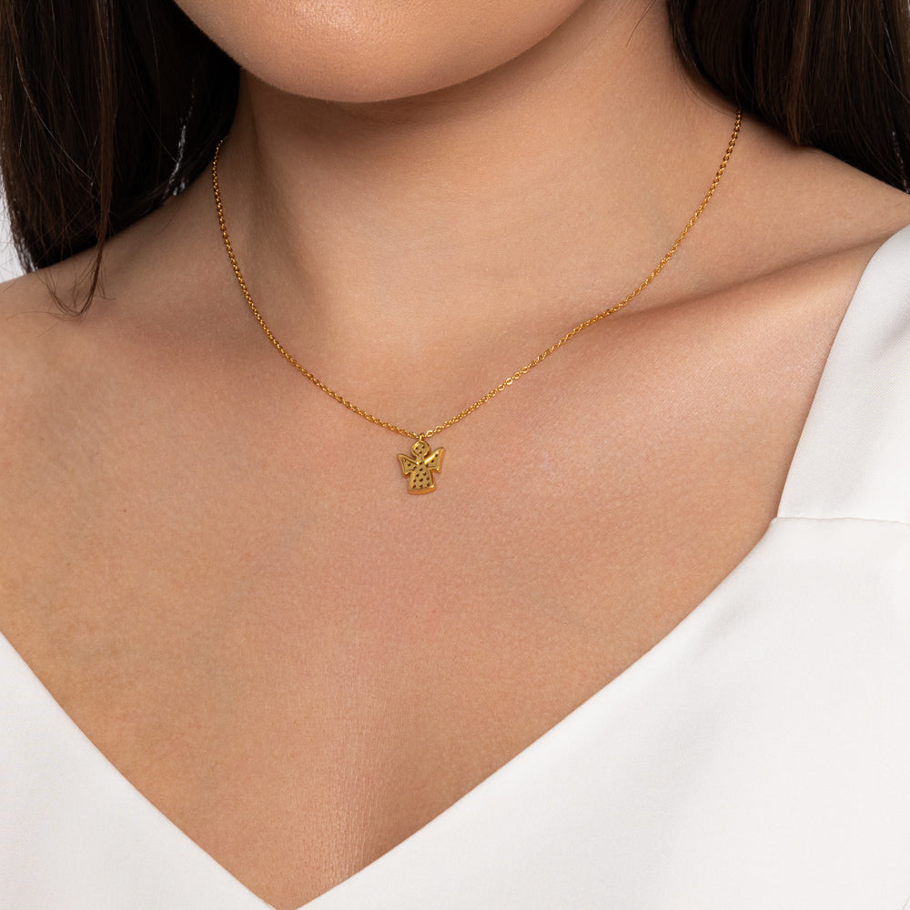 The Pink Box Gold Angel