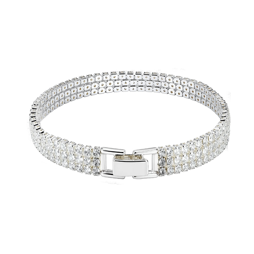 3 Strand Crystal Bracelet