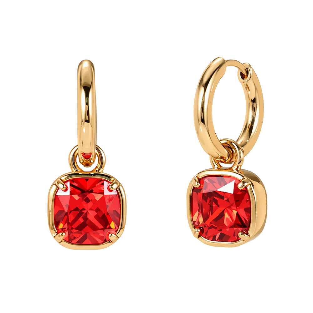 Adalynn Garnet Earrings