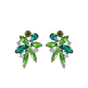 Amani Emerald Crystal Earrings
