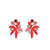 Amani Ruby Crystal Earrings