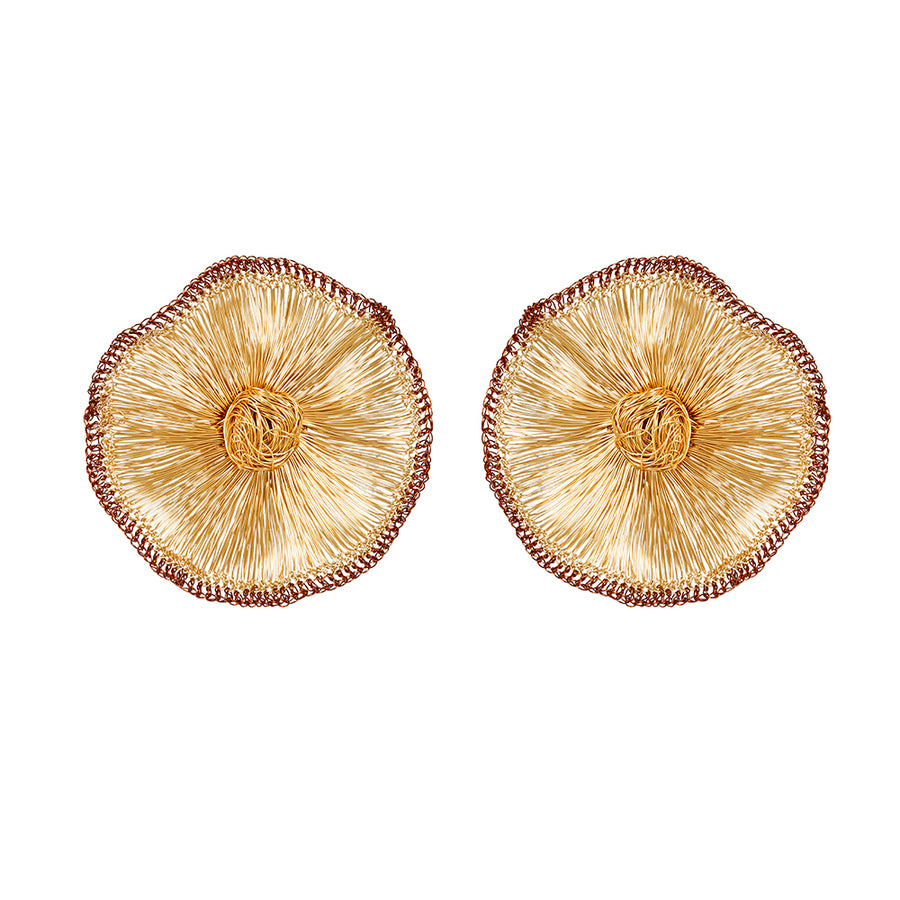 Amelia Gold Tones Earrings