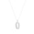 CZ Drop Pendant