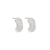 CZ Hoop Shaped Earrings