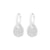 CZ Teardrop Earrings