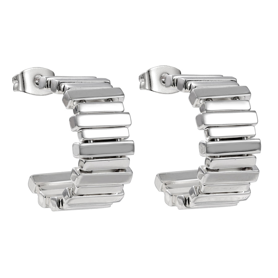 Charlotte Silver Earrings