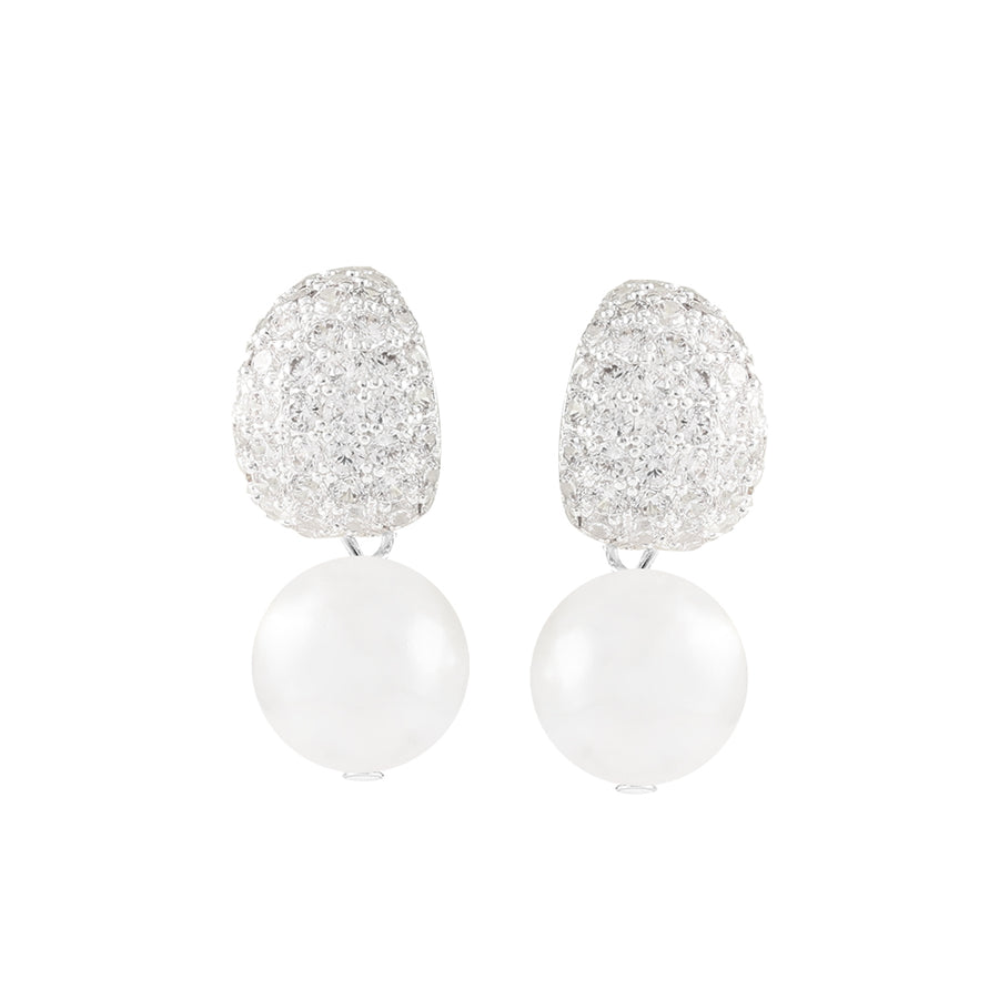 Classic Faux Pearl Earrings