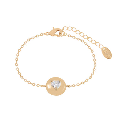 Crystal Heart Bracelet