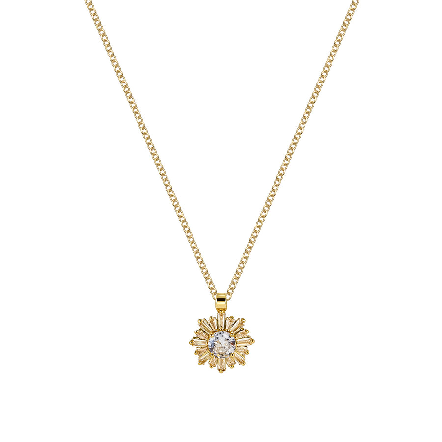 Crystal Sunburst Pendant
