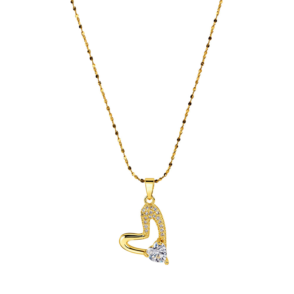 Drooping Heart Pendant