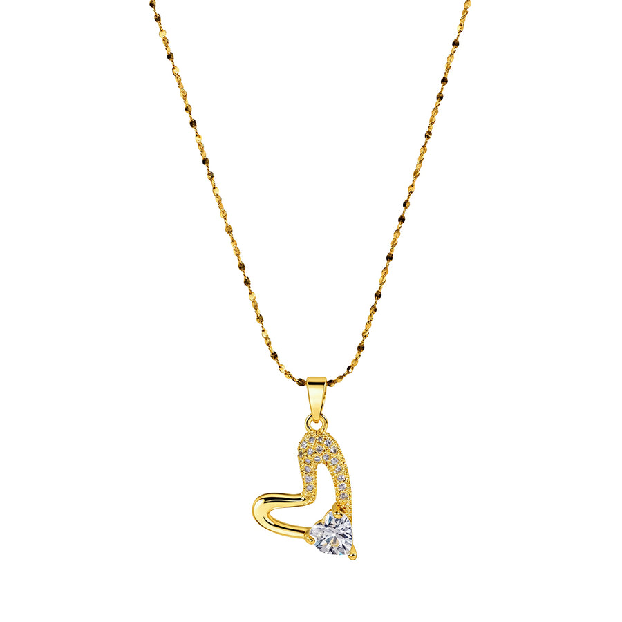 Drooping Heart Pendant