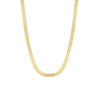 Flat Snake Chain Necklace