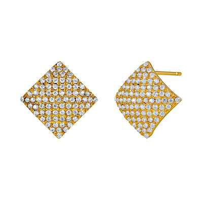 Freya Gold Tones Earrings