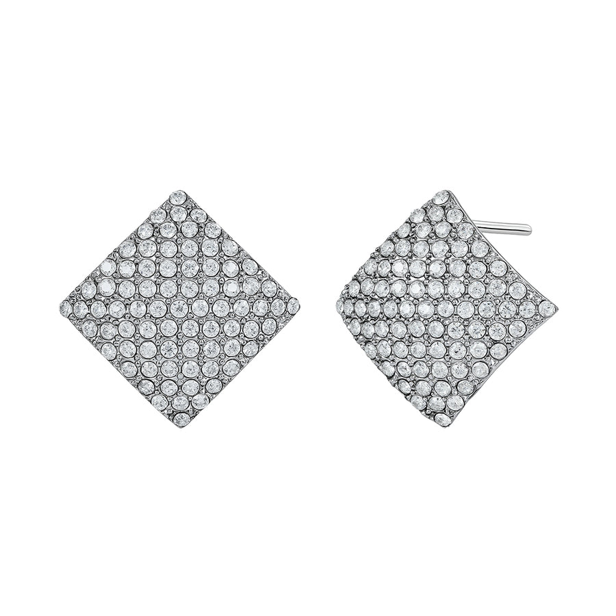 Freya Silver Tones Earrings