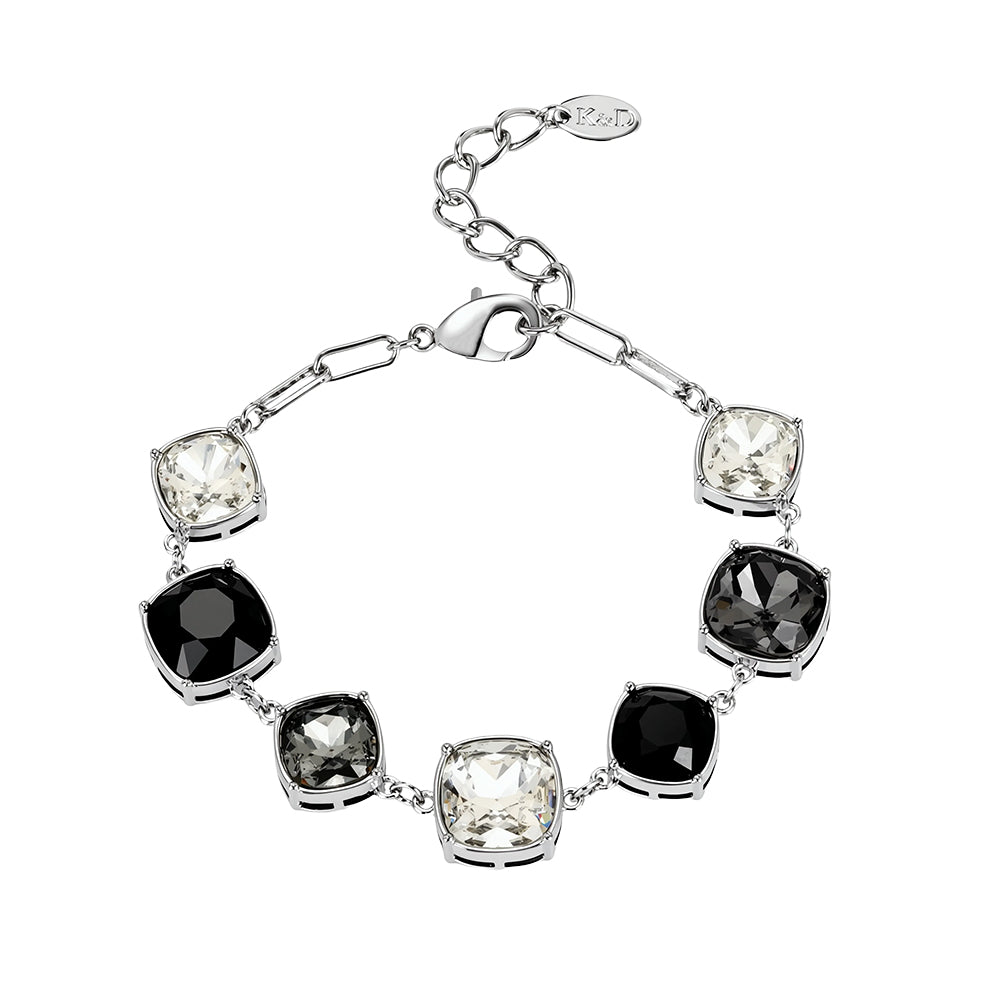 Genevieve Black Diamond Bracelet