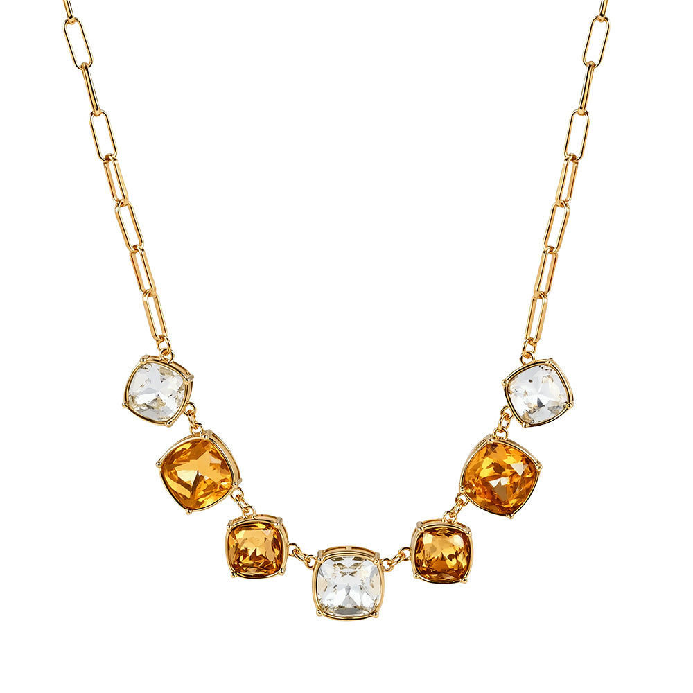 Genevieve Champagne Necklace