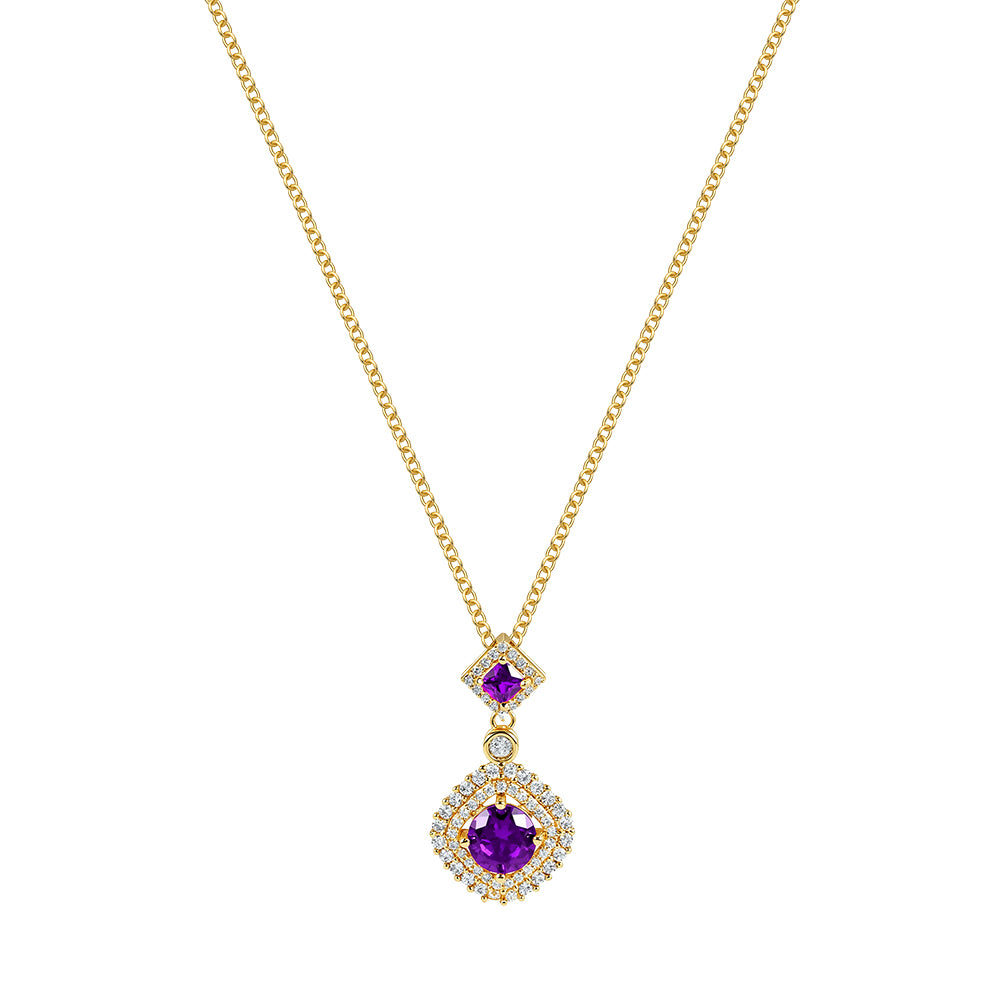 Juliette Amethyst Pendant