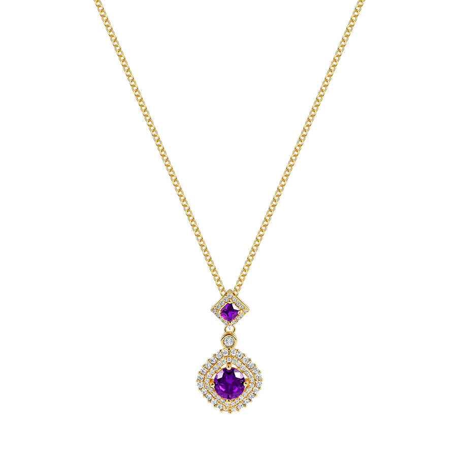 Juliette Amethyst Pendant