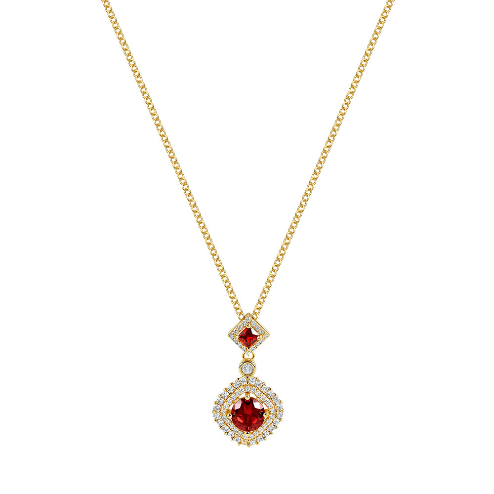 Juliette Garnet Pendant