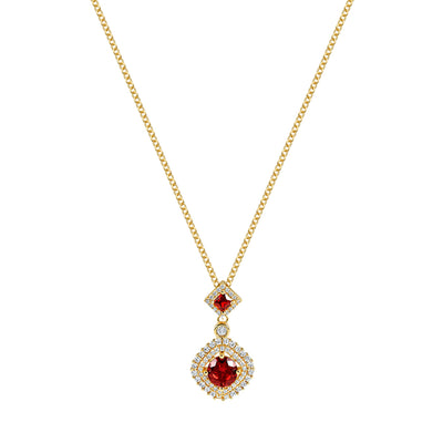 Juliette Garnet Pendant