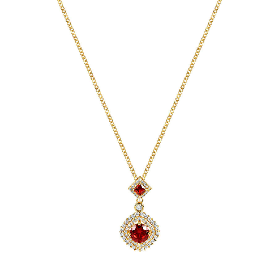 Juliette Garnet Pendant