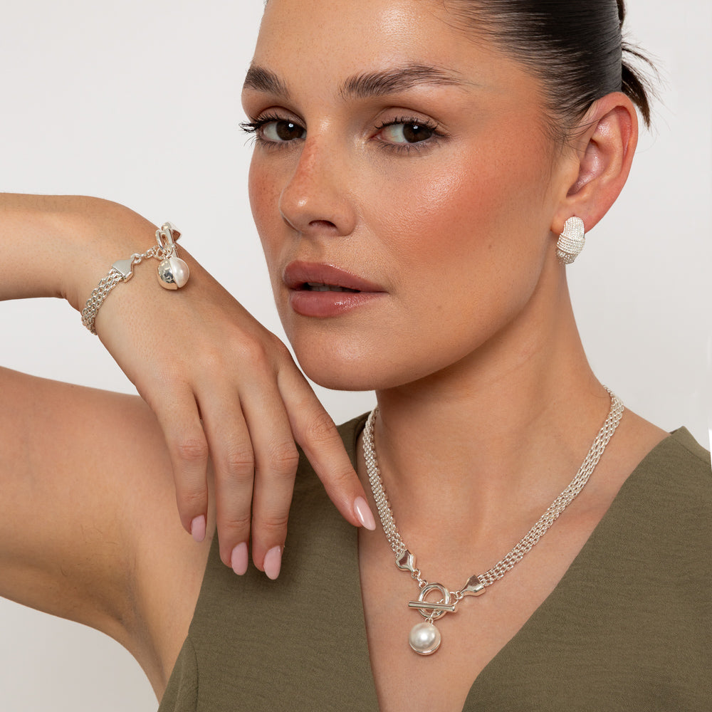 Harlee Silver Earrings