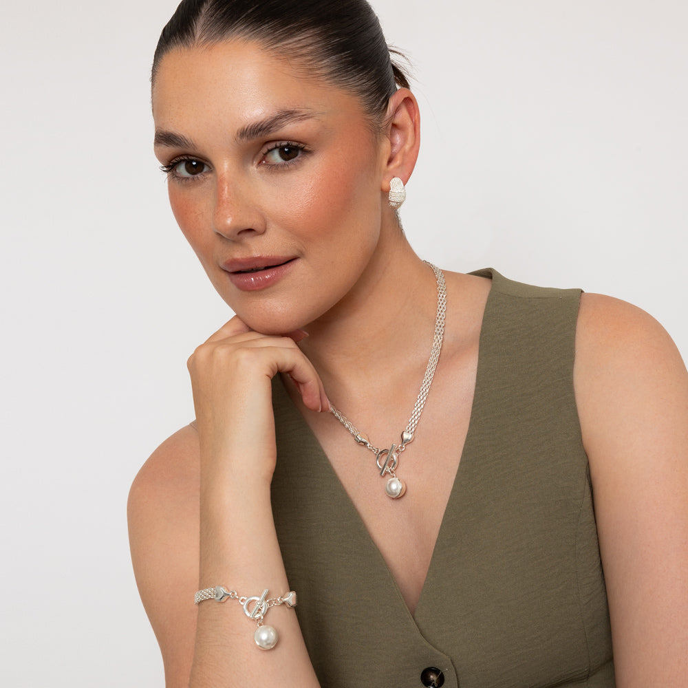 Harlee Silver Earrings