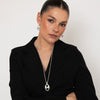 Mallory Silver Necklace