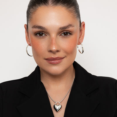 Silver Heart Necklace