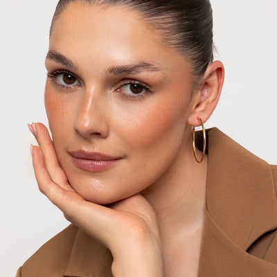 Classic Gold Hoops