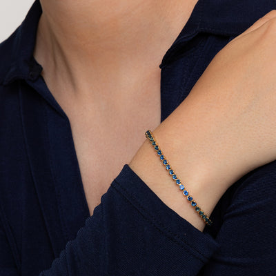 Dakota Sapphire Tennis Bracelet