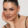 Anya Black & Gold Earrings