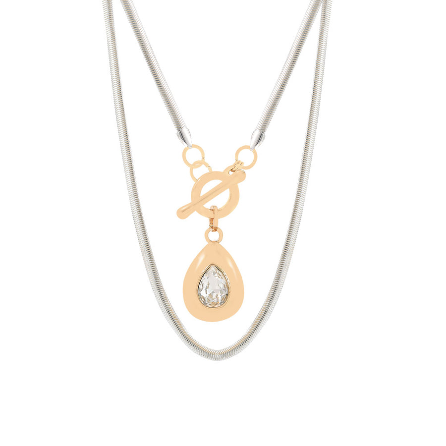 Kallie Mixed Metal Necklace