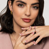 Baguette Style Yellow CZ Ring #7