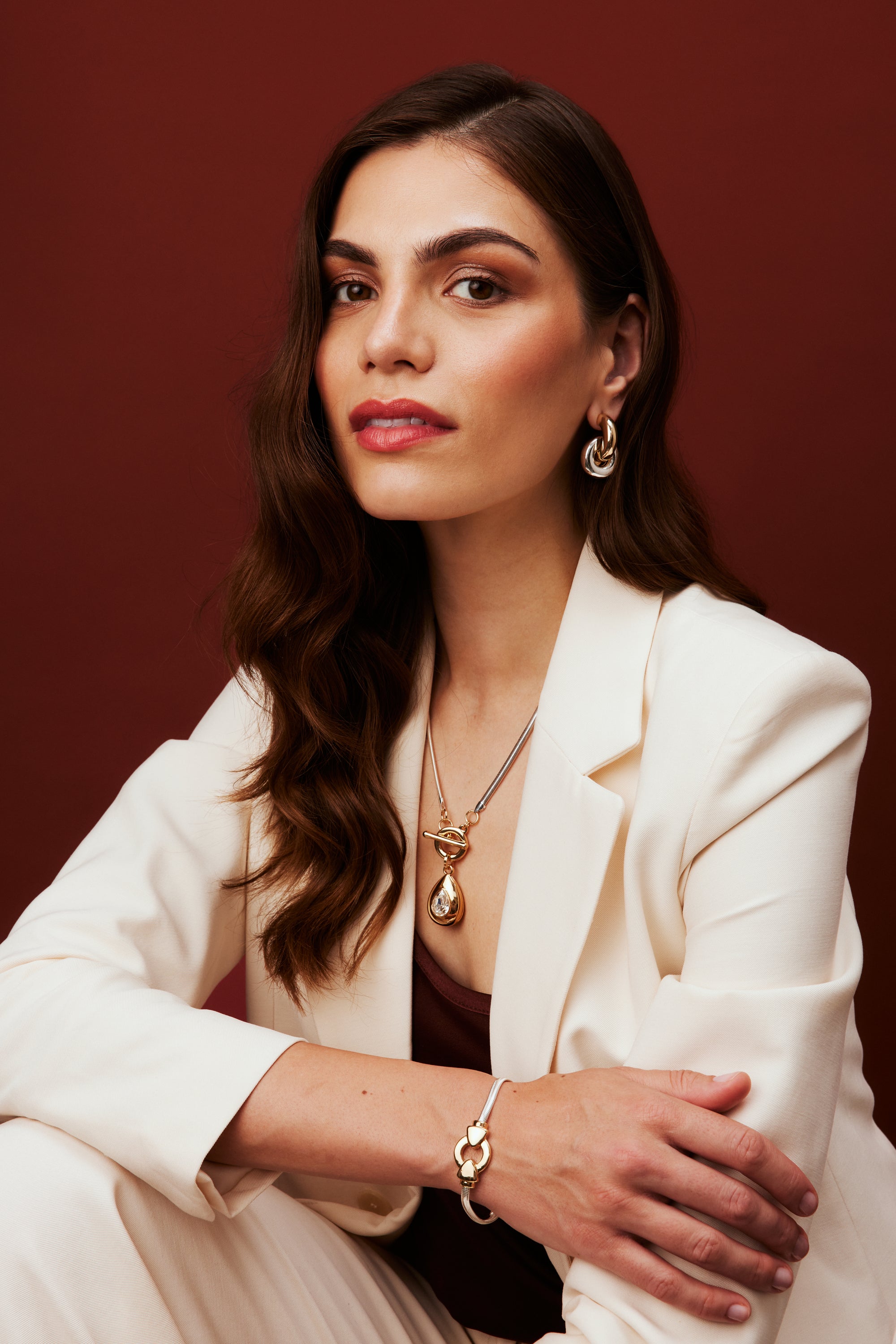 Paulina Mixed Metal Bracelet