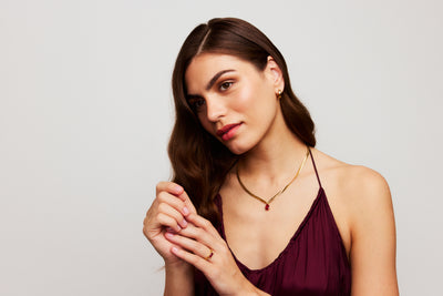 Zora Ruby Necklace