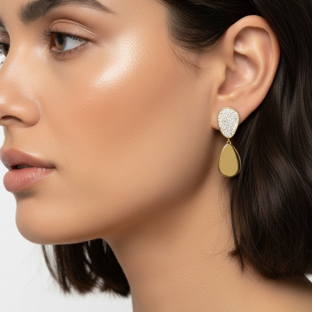 Golden Glow Earrings
