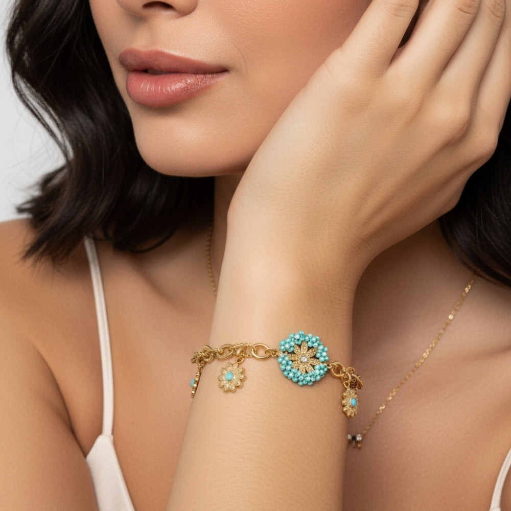 Appoline Turquoise Bracelet