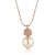 Paulette Rose Gold & Pearl Pendant