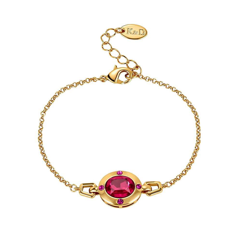 Lydia Fuchsia Bracelet