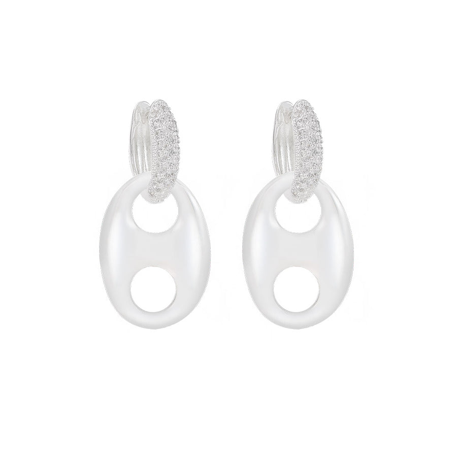 Mallory Silver Earrings