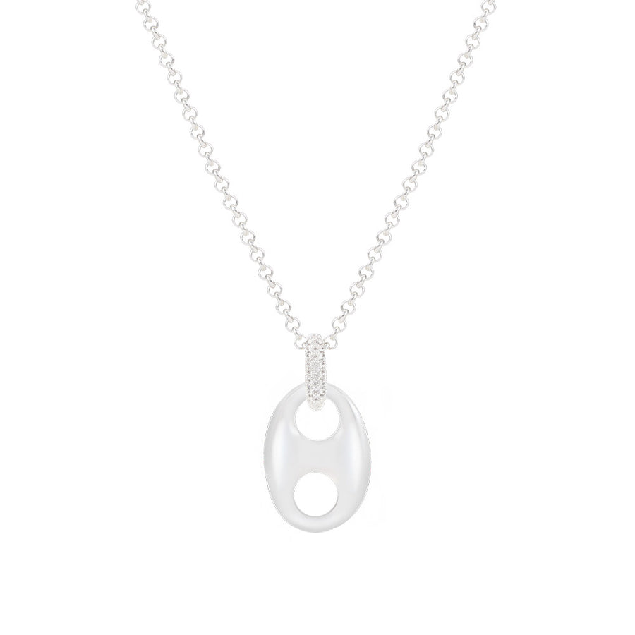 Mallory Silver Necklace