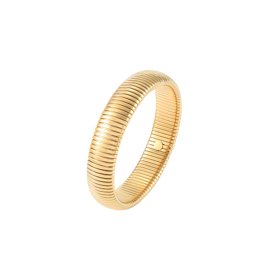 Novalee 15mm Gold Bangle
